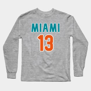 Miami Dolphins - Dan Marino 13 Long Sleeve T-Shirt